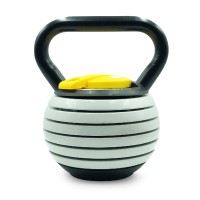 Kettlebell réglable de 2,5 à 18 kg avec 7 options de poids différentes Kettlebell réglable de 2,5 à 18 kg avec 7 options de poids différentes